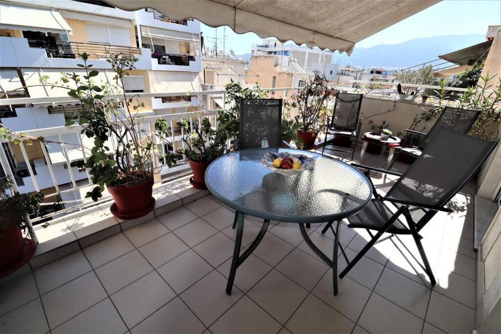 Ferienwohnung Amazing Penthouse In Ambelokipi Athen Exterior foto